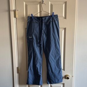 Women's Blue Cargo Pants